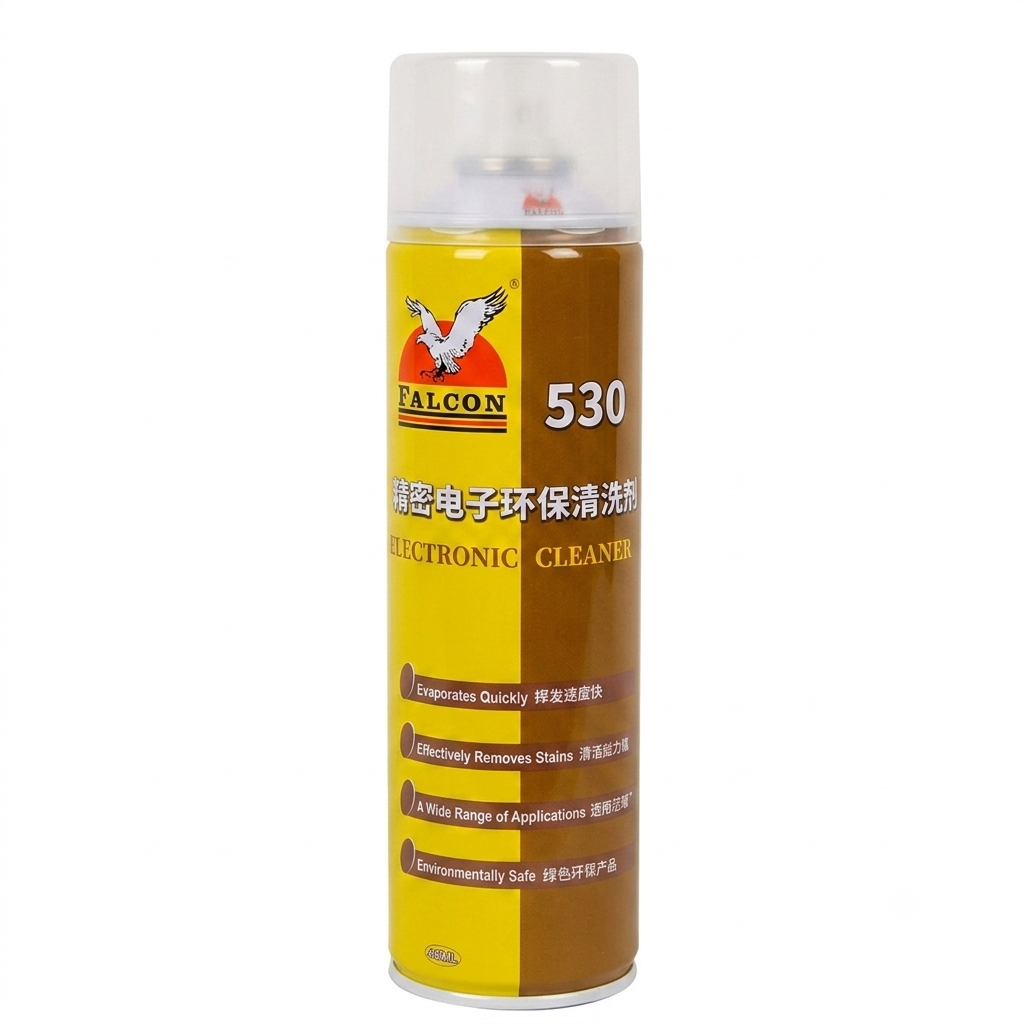 Falcon 530 Electronic Contact Cleaner Spray (550ml) – Fast Evaporating PCB & Circuit Board Cleaner