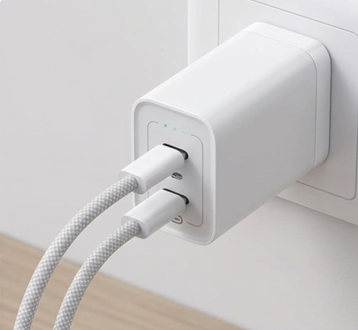 Premium Braided USB-C to USB-C Fast Charging Cable – High-Speed Data Sync Cord